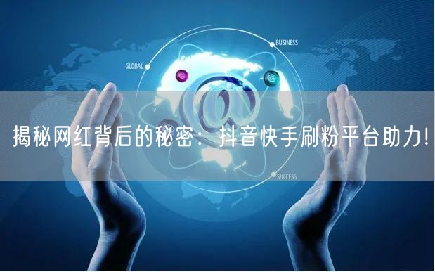 揭秘网红背后的秘密：抖音快手刷粉平台助力！