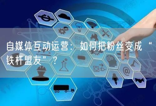 自媒体互动运营:如何把粉丝变成“铁杆盟友”?