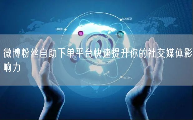 微博粉丝自助下单平台快速提升你的社交媒体影响力