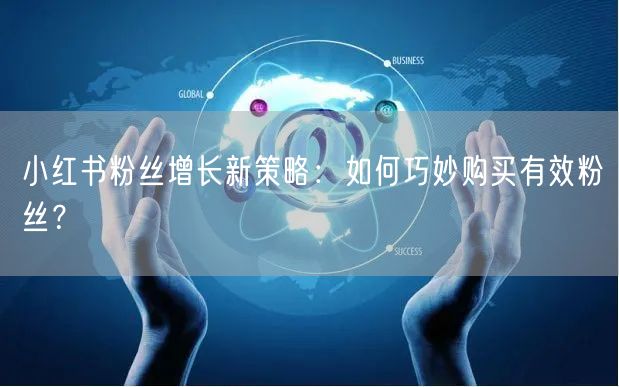 小红书粉丝增长新策略：如何巧妙购买有效粉丝？