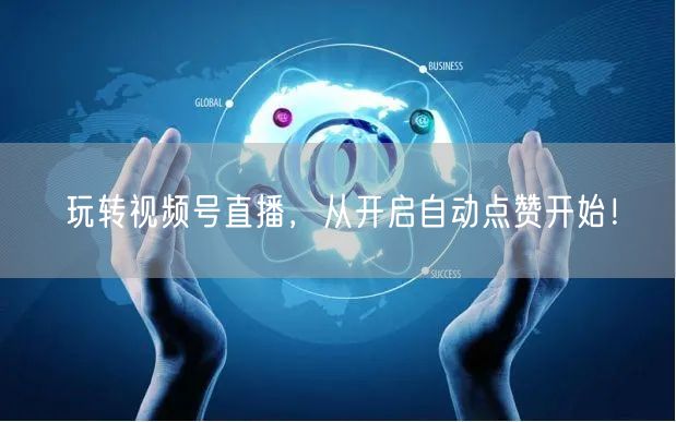 玩转视频号直播,从开启自动点赞开始!
