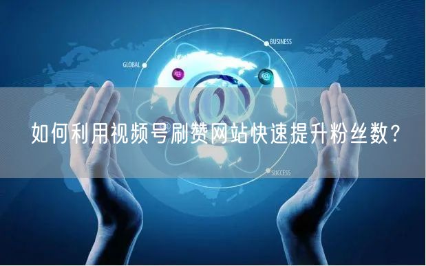 如何利用视频号刷赞网站快速提升粉丝数?